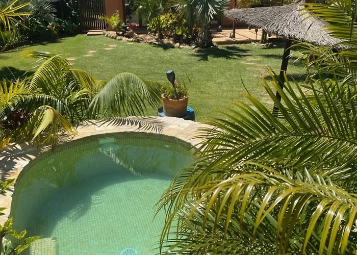 House Near Conil With A Tropical Garden And Pool